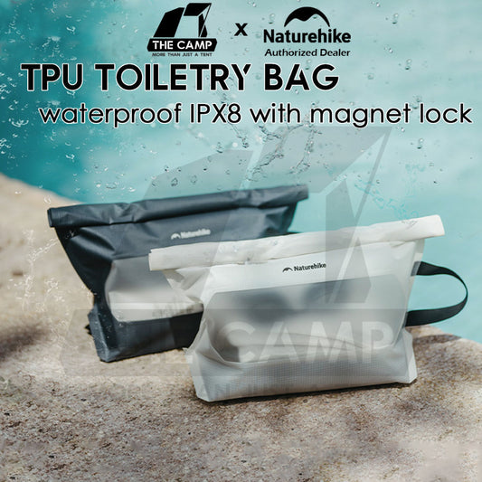 Naturehike Waterproof Toiletry Bag Magnet Lock Outdoor Trip Wash Bag Travel Business Cosmetic Beg CNK2450XB021