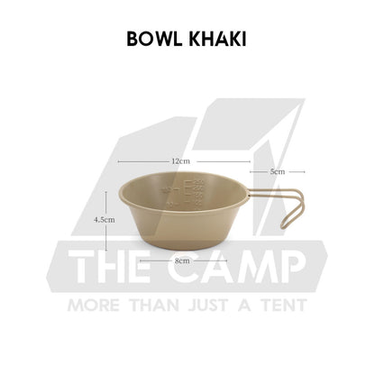 Retro Aluminium Tableware Plate Bowl Cup Mug Outdoor Camping Cookware Black Green Khaki Stove Cookware