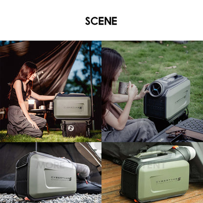 Cybertake S1 / S1 PRO /S2 PRO Portable Air Conditioner Tactical Style 240V Outdoor Camping Air Cond with Bag