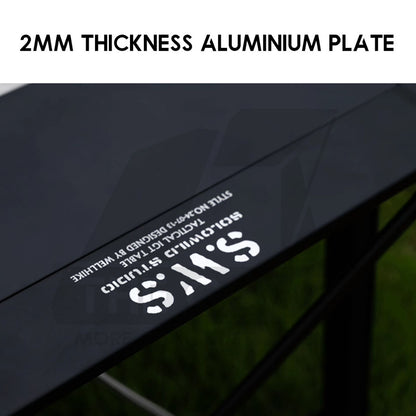 Wellhike SWS IGT Table Adjustable Height Expandable Side Spider Stove Acrylic Wood Plate Lamp Pole Water Dispenser