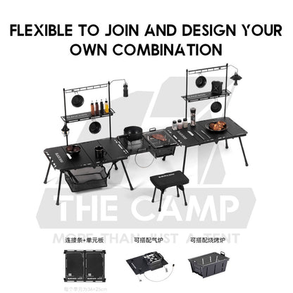 Blackdog IGT Combination Table Aluminium Alloy Rack Stove BBQ Stove Connector Corner Water Dispenser CBD2550JJ017