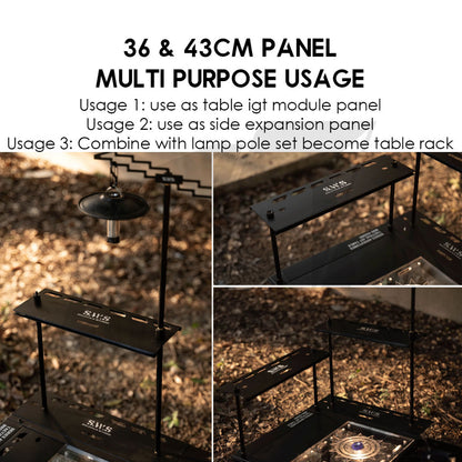 Wellhike SWS Lamp Pole & Panel Rack Connector For IGT Table Customisable Module