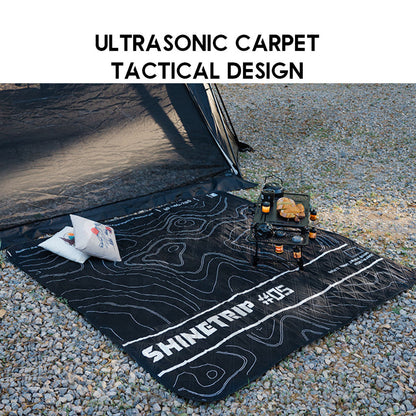 Shinetrip Ultrasonic Carpet Mat Tactical Style Portable Waterproof Floor Mat Outdoor Camping Picnic Tent Groundsheet