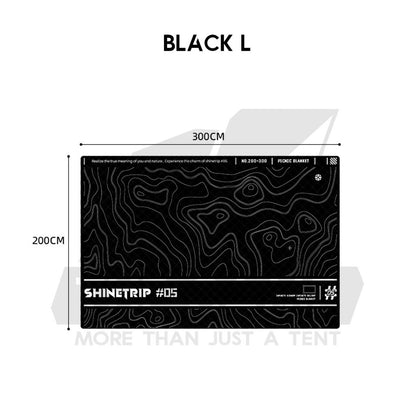 Shinetrip Ultrasonic Carpet Mat Tactical Style Portable Waterproof Floor Mat Outdoor Camping Picnic Tent Groundsheet
