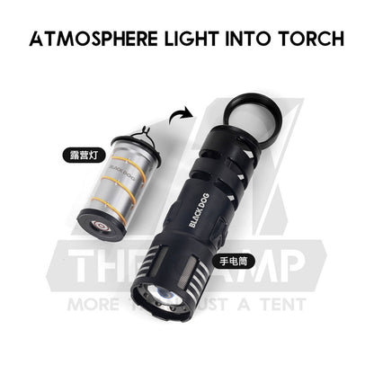 Blackdog Detachable Torch Light Atmosphere Light 2 in 1 Outdoor Camping LED Lamp Lantern Lampu CBD2450ZM011