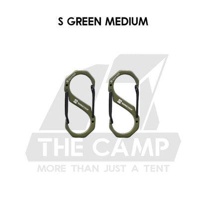 Shinetrip Carabiner S type D type Tactical Design Stainless Steel /  Aluminium Alloy Buckle Clip Key Chain Outdoor