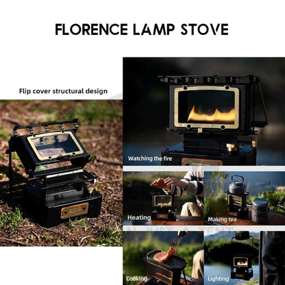 Wellhike SWS Fire Viewing Furnace Fire Dance View Oil Lamp Stove Outdoor Camping Florence Light Firedance