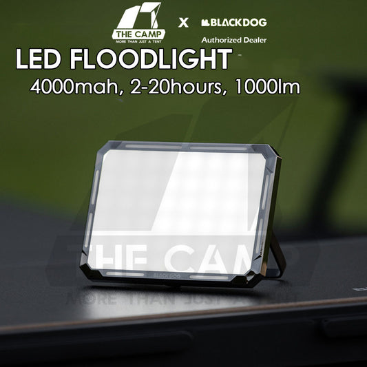 Blackdog LED Floodlight with Torch Flood Light Lamp Outdoor Camping Tripod Multipurpose CBD2550ZM015