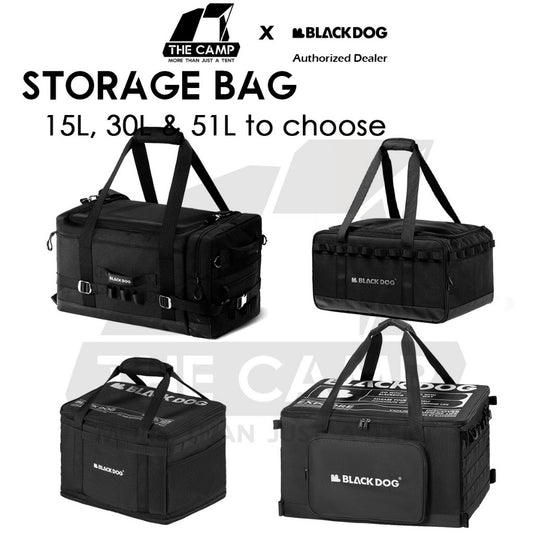 Blackdog Storage Bag 30L 15L 51L Outdoor Camping Equipment Beg Stove Gas Nail Peg Rope Cookware BD-SNB002 CBD2450XB016