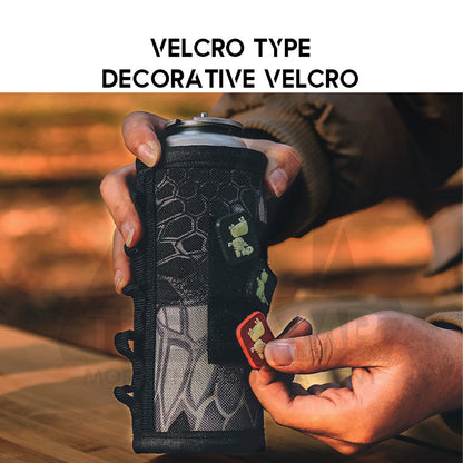 Camping Gas Cover / Sleeve Outdoor Bottle Butane Protective Cover Case Tactical Black Cylinder Holder