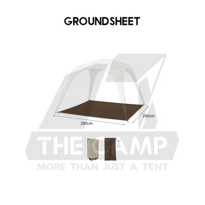 Naturehike Auto Dome Shelter Camping Tarp Inner Tent Extension Flysheet Door Mesh TPU Cloth Groundsheet CNK230WS014