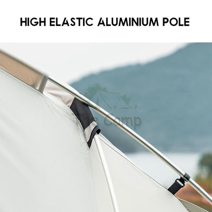 Mobi Garden Shijia SJ4 Tent 1 Hall 2 Room Large 4 People Quick Fast Rainproof Outdoor Camping Nail Pole Chair Naturehike