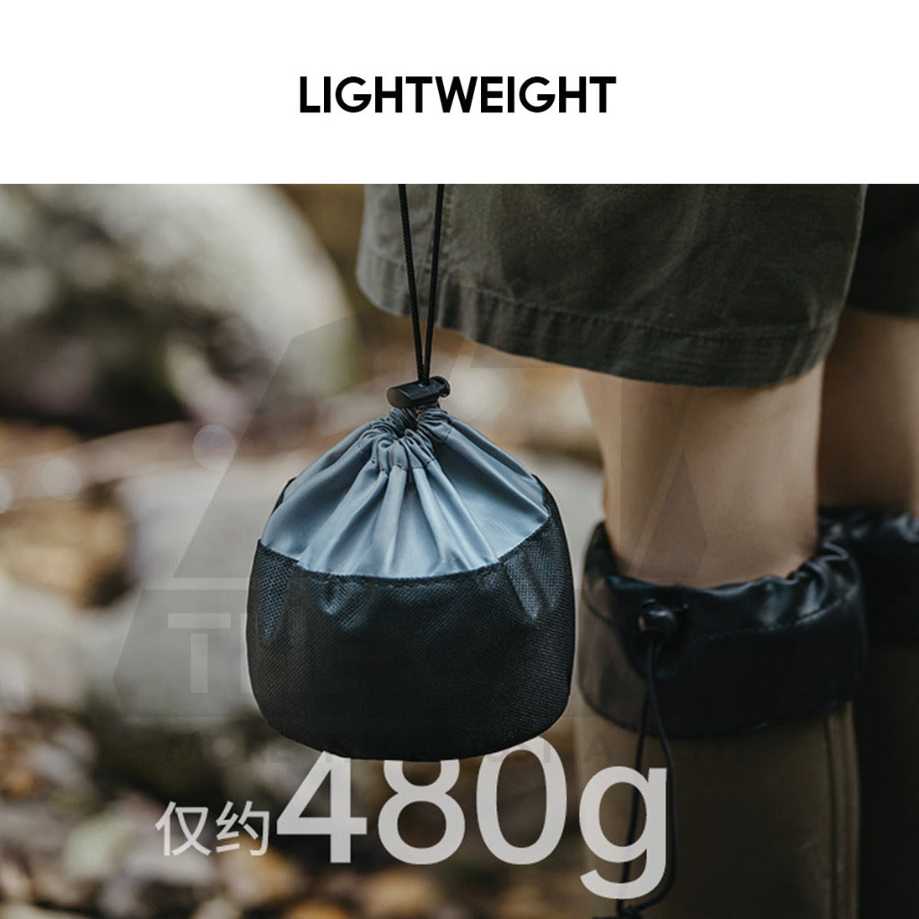 Naturehike Dark Star Three Burner Gas Stove 3300W Foldable IGT Table Half Plate Modular Outdoor Camping CNK2450CF019