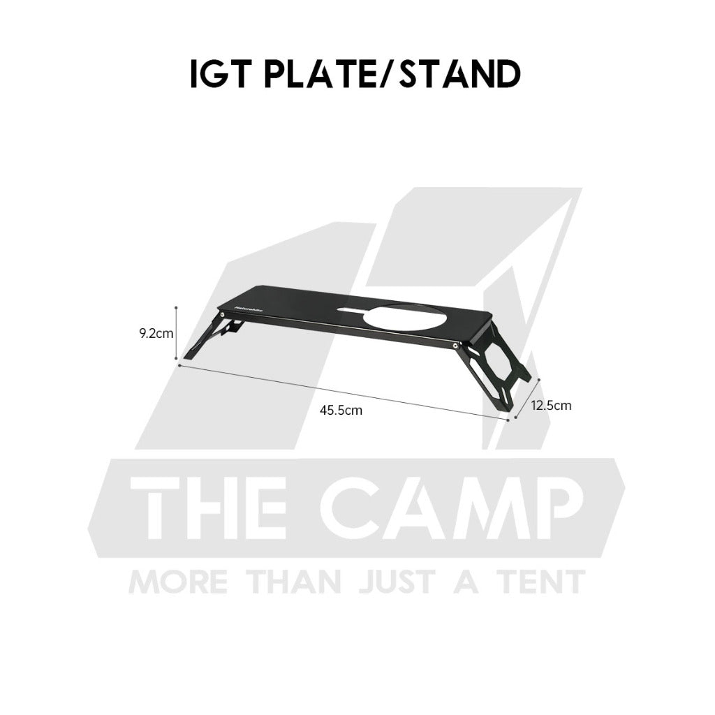 Naturehike Dark Star Three Burner Gas Stove 3300W Foldable IGT Table Half Plate Modular Outdoor Camping CNK2450CF019