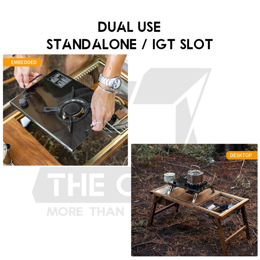 Naturehike IGT Gas Stove 4000W Stainless Steel Portable Module Modular Outdoor Camping Folding Burner Picnic NH20RJ001