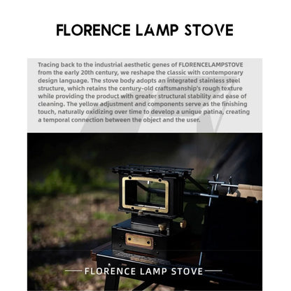 Wellhike SWS Fire Viewing Furnace Fire Dance View Oil Lamp Stove Outdoor Camping Florence Light Firedance