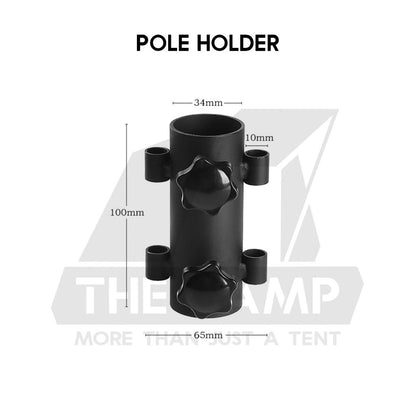 Camping Tent Steel Nail Peg and Pole Holder for Flysheet Tarp 20cm 30cm 35cm 40cm Awning Canopy Support Anchor