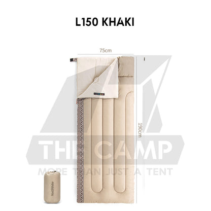 Naturehike Sleeping Bag Outdoor Camping Envelope U150 LW180 L150 F150 Cotton Ultralight Travel Portable