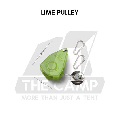 Camping Rope Pulley Adjuster Regulator 4 meter Paracord Outdoor Adjustable Tensioner Reflective Tent Buckle Tali Khemah