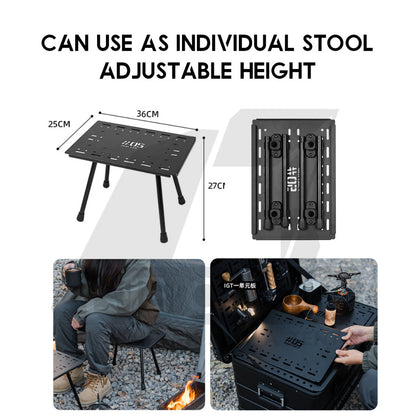 Shinetrip IGT Combination Table Module Accessories Plate Dish Rack Soto Stove Lamp Pole Spider Star Panel Tea Tray