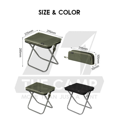 Naturehike XL01 Foldable Stool Chair Heavy Duty One Piece Design Compact Leg Rest Outdoor Camping CNK2550JJ011