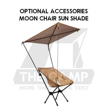 Wellhike SWS Moon Chair Foldable Outdoor Camping Compact Size Optional Sun Shade Kerusi Healing