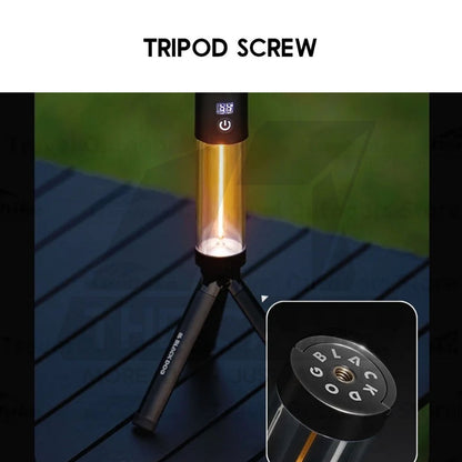Blackdog Gravity Filament Torch Light Outdoor Camping Ambient Lamp Tripod Gravity Beam Multipurpose CBD2550ZM013