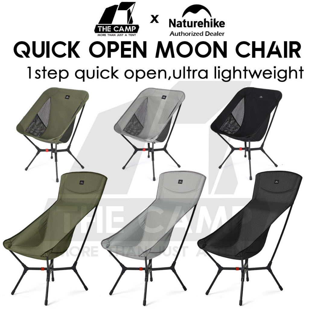 Naturehike Quick Open Moon Chair YL01 Yamami Ultra Lightweight Outdoor Camping Hiking Kerusi CNK2550JJ013