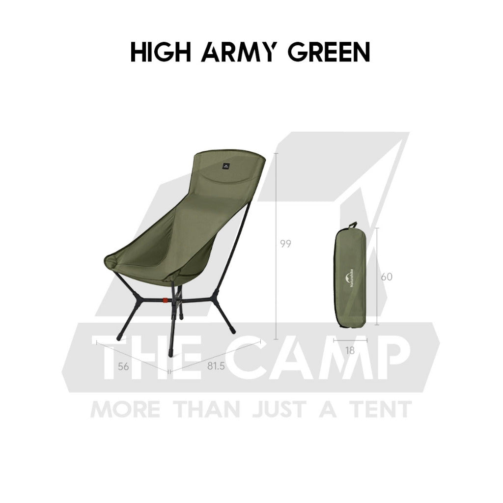 Naturehike Quick Open Moon Chair YL01 Yamami Ultra Lightweight Outdoor Camping Hiking Kerusi CNK2550JJ013