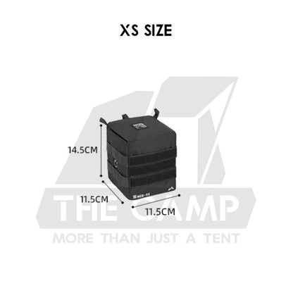 Shinetrip Tactical Storage Bag XS S M Size Outdoor Camping Molle System Kermit Chair Side Pouch Cup Holder