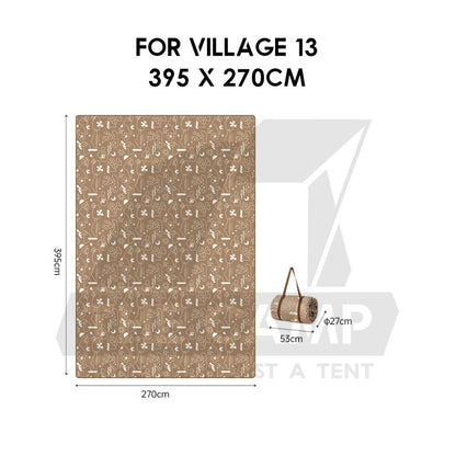 Naturehike Ultrasonic Carpet Mat for Village 13 Village 6 Outdoor Camping Picnic Tent Waterproof Vicore CNK2350WS010