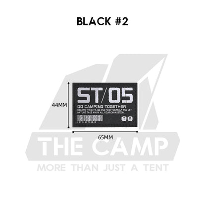 Shinetrip ST05 Tactical Velcro Patch Nylon Metal Military Badge Sticker Outdoor Camping Gas Cover Sleeve Chair Table Bag