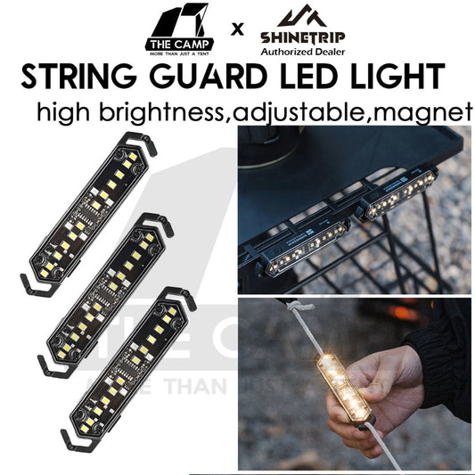 Shinetrip LED String Guard Light Mini Outdoor Camping Rope Hanging Warning Lamp Flashlight Safety Silicone Lampu Tali