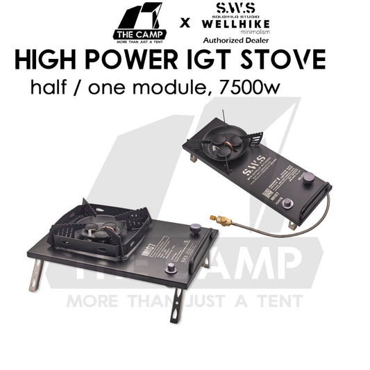 Wellhike SWS IGT Stove High Power 7500w Half Full Module Modular Outdoor Camping Burner