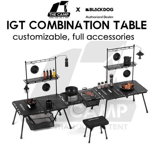 Blackdog IGT Combination Table Aluminium Alloy Rack Stove BBQ Stove Connector Corner Water Dispenser CBD2550JJ017