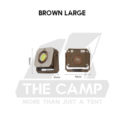 Naturehike Floodlight Lamp Large / Mini Pocket Hanging Light Outdoor Camping Lampu Spotlight CNK2300012 CNK2450ZM014