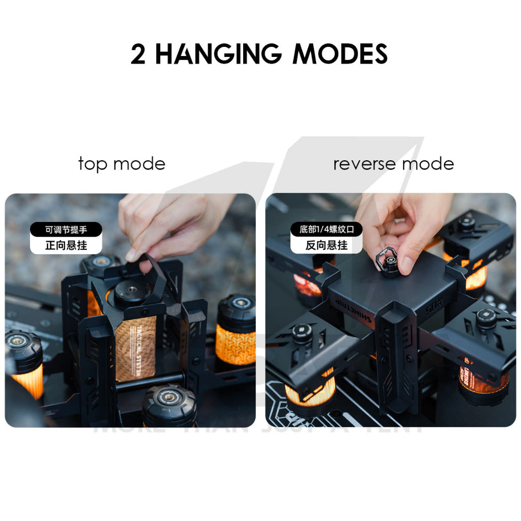 Shinetrip 19 Tornado Light Accessories Hanging Palace Lantern Lamp Holder Spinning Lamp Pole