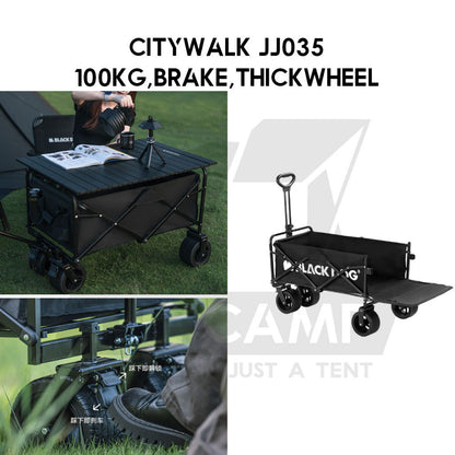 Blackdog Camping Wagon Cart Thickwheel Citywalk 150L 200L 320L 380L 450L Trolley Table Top BD-TC002 CBD2450JJ014