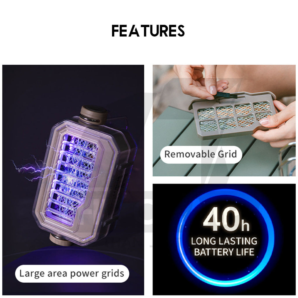 Naturehike Mosquito Killing Lamp UV Outdoor Camping Tent Light Lantern Portable Electric Shock CNK2550ZM013