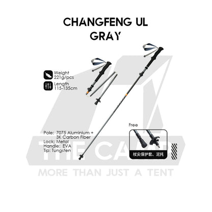 Naturehike Hiking Stick Qing Xue Base Pro Chang Feng Pro UL Chu Xue EXT1 Trekking Pole Aluminium Carbon Fiber