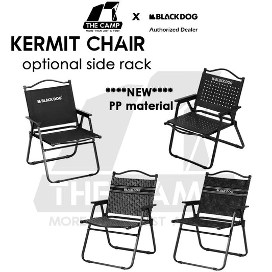 Blackdog Foldable Double Layer Kermit Chair PP Folding Camping Outdoor Tent Table Black CBD2450JJ016 CBD2450JJ047