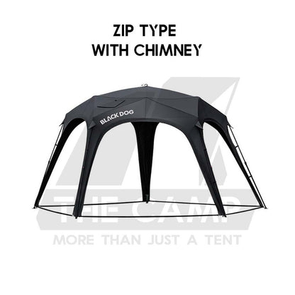 Blackdog Pentagon Starry Auto Dome Shelter Quick Opening Inner Tent Door Mesh Cloth Groundsheet CBD2550WS028