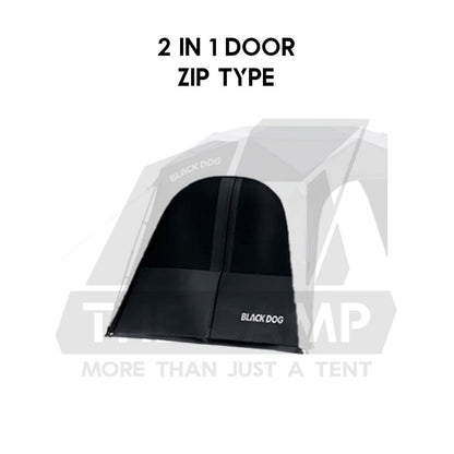 Blackdog Pentagon Starry Auto Dome Shelter Accessories Quick Opening Inner Tent Door Mesh Cloth Groundsheet CBD2550WS028