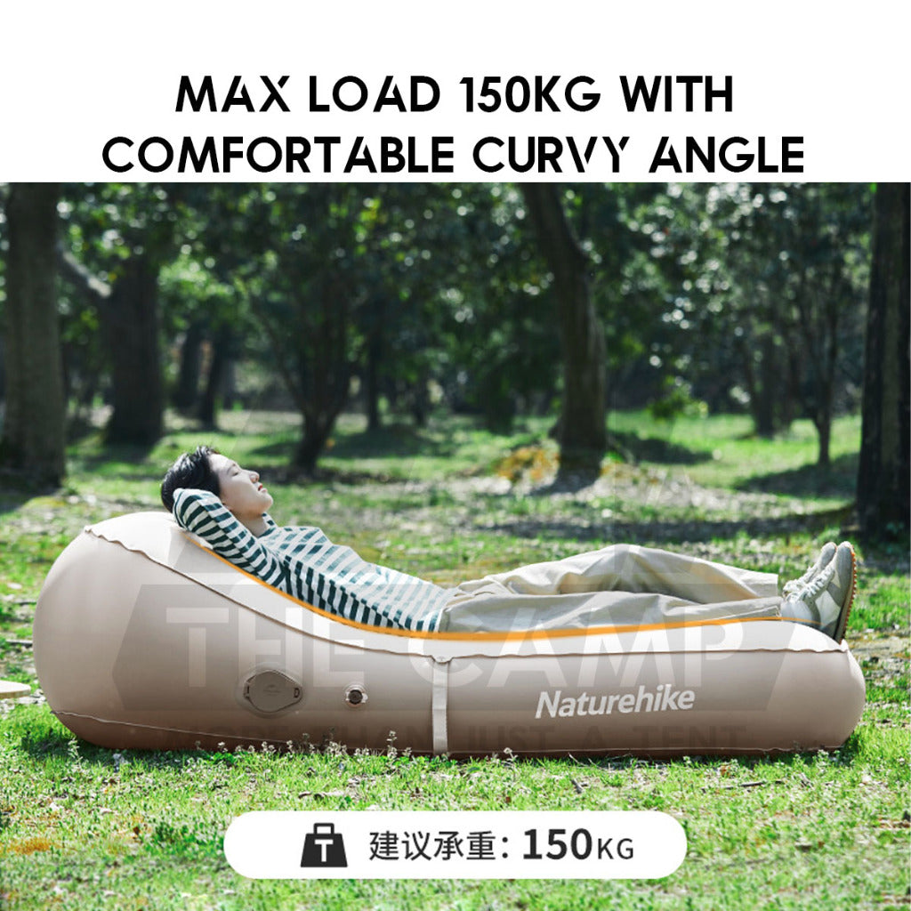 Naturehike Inflatable Sofa Bed Outdoor Camping Chair Single Double Bed Mattress Table Flysheet Tarp Pump CNK2300DZ020