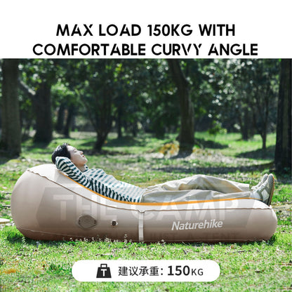 Naturehike Inflatable Sofa Bed Outdoor Camping Chair Single Double Bed Mattress Table Flysheet Tarp Pump CNK2300DZ020