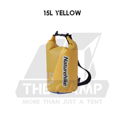 Naturehike Waterproof Dry Bag 10L 15L 25L Dry Wet Separation Backpack Outdoor Snorkeling Swimming Beach CNK2300BS017