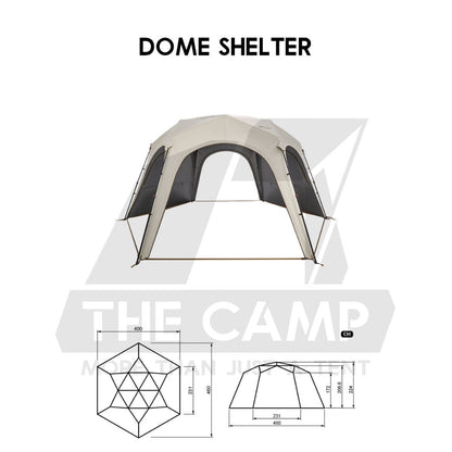Naturehike Hexagon Auto Dome Shelter Cloud Boundary Quick Opening Tent Canopy Flysheet Door Mesh TPU Cloth CNK230WS014