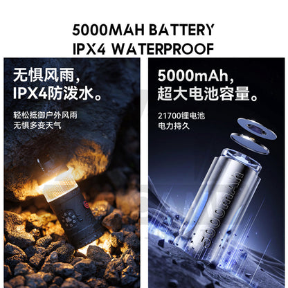 Blackdog x Lovork 7 in 1 Module Set Light Lamp Speaker Fan Torchlight Mosquito Repeller Pump Torch CBD2450ZM020