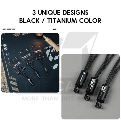 Shinetrip Paracord Hanging Clip Strap Tactical Style Spring Clips Multipurpose Hanging Rope Strap A515