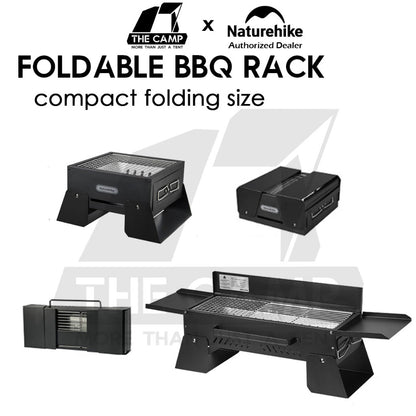 Naturehike Foldable BBQ Rack Portable Grill Folding Charcoal Grills Stove Barbecue Tabletop CNK2450CF017 CNK2450CF018